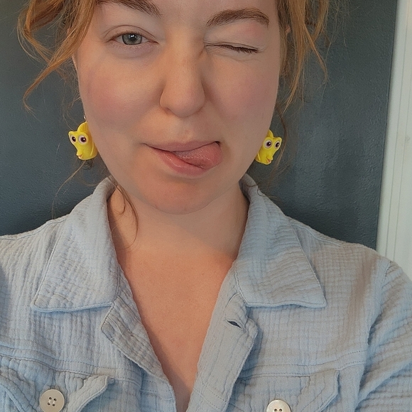 Disney Finding Nemo Bubbles Doorables Handmade Earrings - Picture 3 of 3